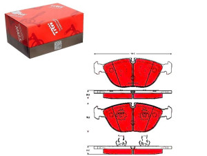 Klocki Hamulcowe Mercedes Przód W210 280-550 4-mat
