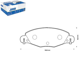 Klocki Hamulcowe Ceramiczne Citroen C5 C5 I C5 Ii