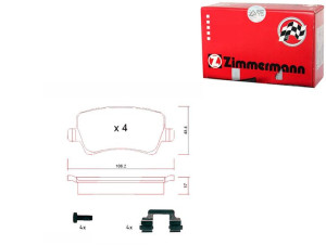 Klocki Hamulcowe Volvo S80 Ii 06- Tył Zimmermann