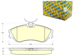 Klocki Hamulcowe Citroen Xsara Picasso 1.6i-2.0i 9