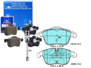 Klocki Hamulcowe Ceramiczne Citroen C5 Iii Peugeot
