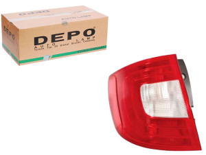 Lampa (kolor Kierunkowskazu Biały Kolor Szkła Czer