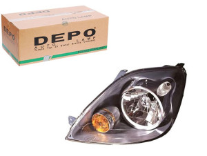 Reflektor Ford Fiesta V H4 01-08 Le Depo