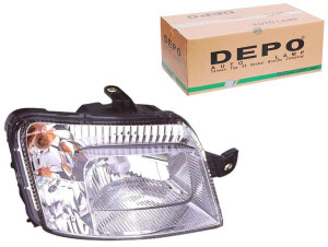 Reflektor Fiat Panda H4 W5w Py21w 03- Pr Kierunkow