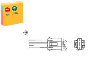 Sonda Lambda Volvo Xc90 2.5t 02- Ngk
