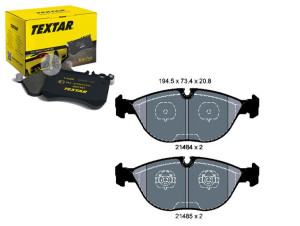 Klocki Hamulcowe Mercedes Przód W210 280-550 4-mat