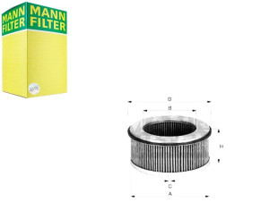 Filtr Kabiny John Deere 7000 8000 9000 Mann-filter