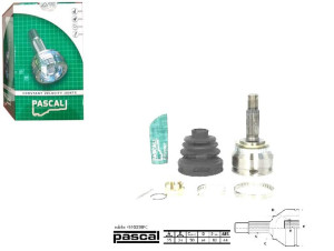 Przegub Napędowy Zewnętrzny (25z/24z/50mm Abs:44)