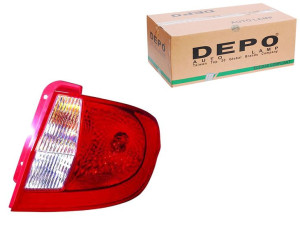 Lampa (kolor Kierunkowskazu Biały Kolor Szkła Czer