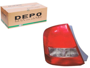 Lampa (kolor Kierunkowskazu Biały Kolor Szkła Czer