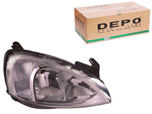 Reflektor Opel Combo Corsa C H7 00- Pr, Kierunkows