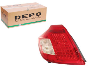 Lampa (kolor Kierunkowskazu Biały Kolor Szkła Czer