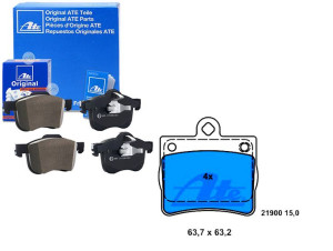 Klocki Hamulcowe Mercedes C (w202) 1.8-2.5d 03.93-