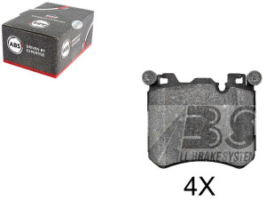 Klocki Hamulcowe Bmw X5 F15 12- Przód A.b.s.