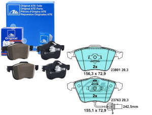 Klocki Hamulcowe Audi Przód A4 A6 A8 00-11 Ceramic