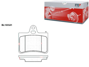 Klocki Hamulcowe Citroen C5 15.4mm Wva23305 Kpl Ft