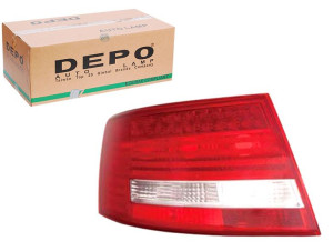 Lampa Tylna Zespolona Audi A6 C6 04-11 Czerwona Le
