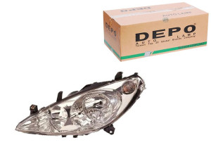 Reflektor Peugeot 307 H1 H7 00-09 Pr Depo