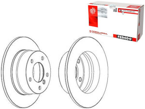 Tarcze Hamulcowe 2szt Bmw 3 (e36) 1.6-2.5 01.94-08
