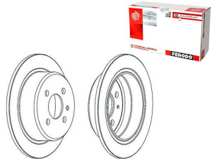 Tarcze Hamulcowe 2szt Bmw 3 (e21) 3 (e30) Z1 1.6-2