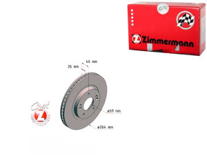 Tarcze Hamulcowe 2szt Hyundai Santa Fe 00-06 Wen Z