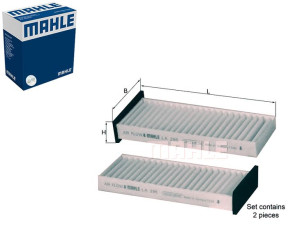 Filtr Kabiny Mitsubishi Mahle