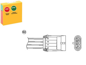 Sonda Lambda Opel Omega B 2.0 03.94-09.99 Ngk