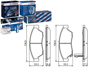 Klocki Hamulcowe Suzuki Liana 1.3/1.4d/1.6 07.01-