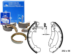 Szczęki Hamulcowe Vw Lt 28-35 I 2.0-2.7d 04.75-06.