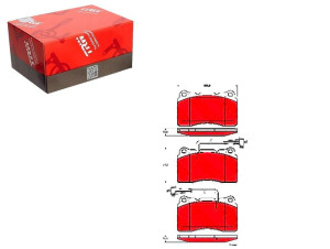 Klocki Hamulcowe Alfa Przód 147 156 Gt 3,2 Gta 02-