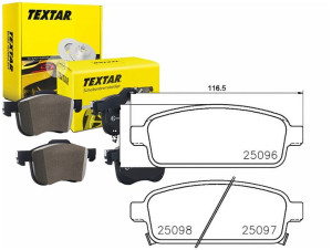 Klocki Hamulcowe Opel Tył Astra Zafira 09- Textar