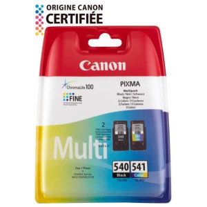 Zestaw 2 kartridzy PG-540 / CL-541 firmy Canon - czarny + kolorowy