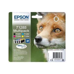 EPSON Multipack T1285 - Lis - Czarny, Cyjan, Magenta, Zólty