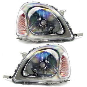 Reflektor Toyota Yaris 99- (_p1_) H4 L+p- Depo