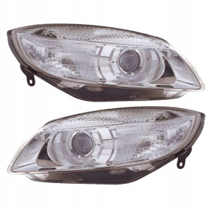 Reflektory Lampy Skoda Roomster 07-15 Depo Komplet
