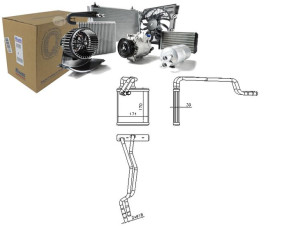 Nagrzewnica (171x170x30) Ford Fiesta Vi 1.0-1.6d 0