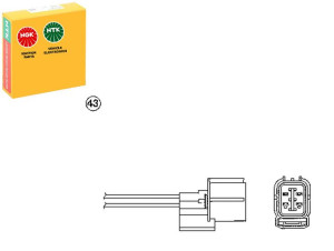 Sonda Lambda Honda Accord Vi 2.0 10.98-01.01 Ngk