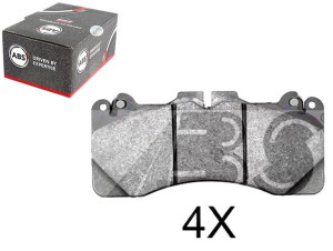 Klocki Hamulcowe Lexus Ls460 06- Przód A.b.s.
