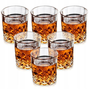 Szklanki Do Do Whisky Drinków 250 Ml Zestaw 6szt