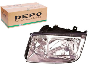 Reflektor Vw Bora 98-05 Le Elektryczny H4 H3 Depo