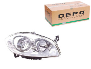 Reflektor (h1/h7 Elektryczny Z Silnikiem) Fiat Lin