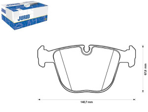 Klocki Hamulcowe Ceramiczne Bentley Arnage Azure C