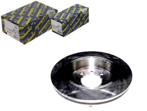 Tarcze Hamulcowe 2szt Nisaan Tył Almera Japanparts