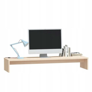 Podstawka na monitor, lite drewno sosnowe