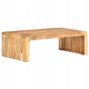 Stolik kawowy, 110x63x35, lite drewno akacjowe