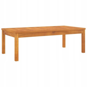 Stolik kawowy, 100 x 50 x 33 cm, lite drewno