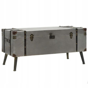 Stolik kawowy z płyty MDF i aluminium