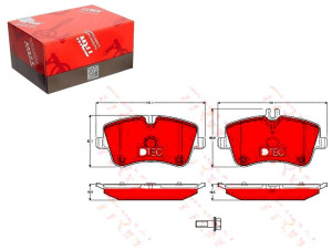 Klocki Hamulcowe Mercedes Przód W203 C209 R171 00-