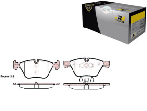 Klocki Hamulcowe Bmw 1 E82 3 E90 20.3mm Wva24096 R