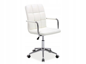 Fotel Obrotowy Q-022 Biały